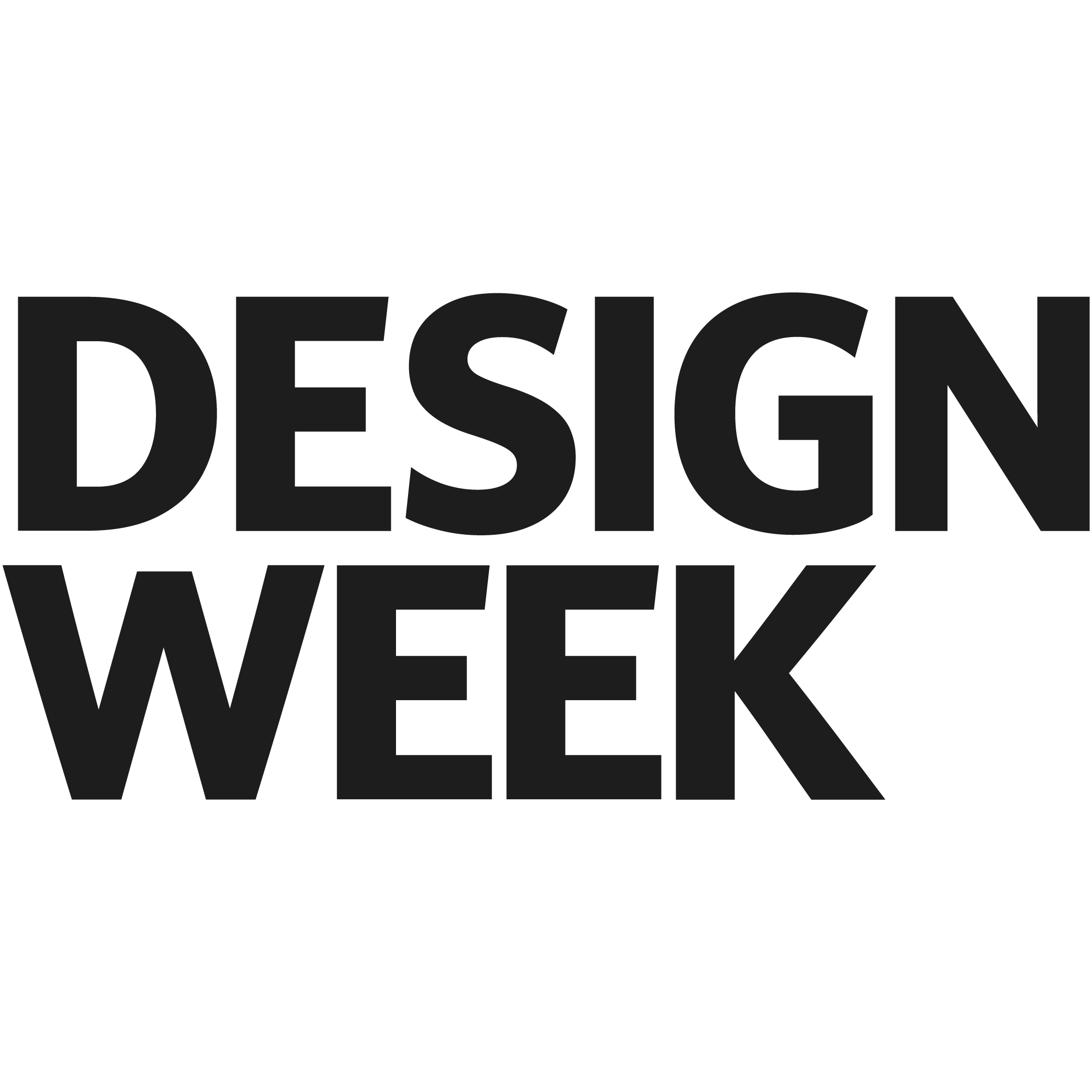 Design Week logo wordmark.