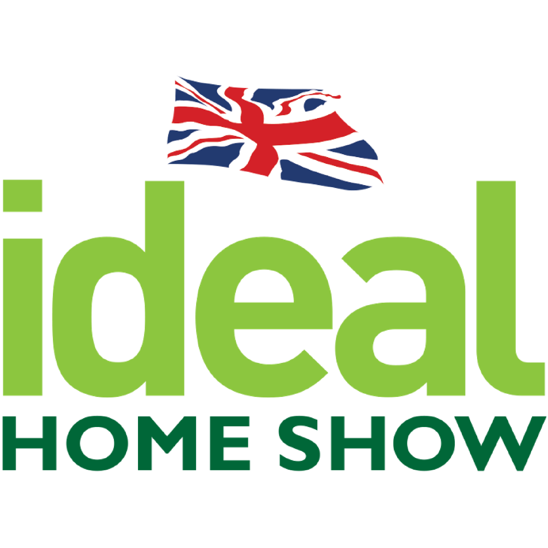 Ideal Home Show logo.