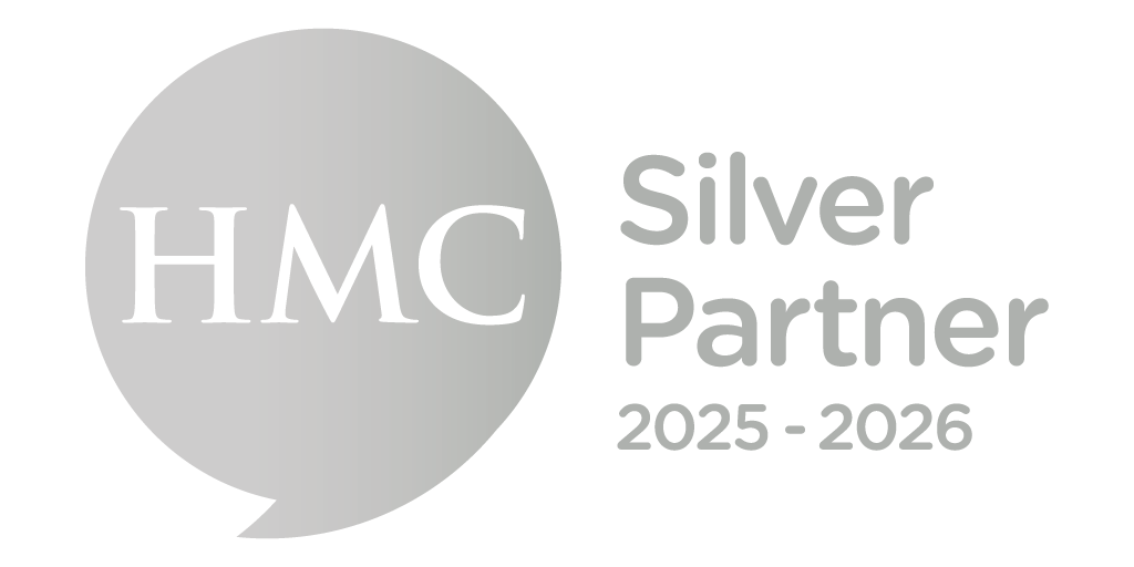 HMC Silver Partner 2025–26 logo in colour, recognising noook play® as an educational partner