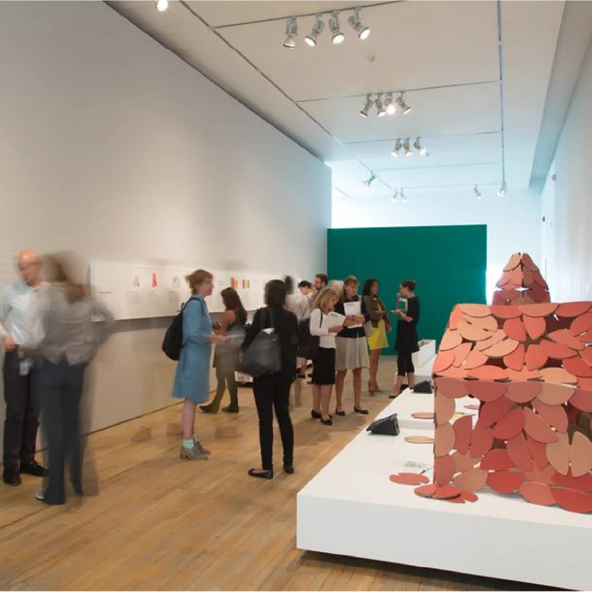 A scene at the noook play® exhibit at the Design Museum, London (2014).