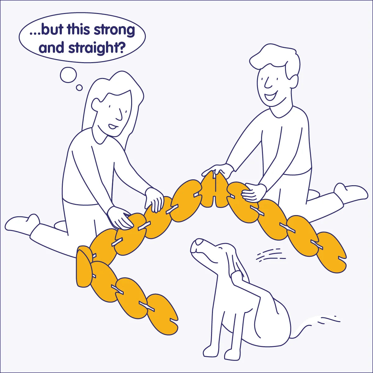 Child builds a straight, sturdy wall with noook play® discs, exploring structure and stability through play