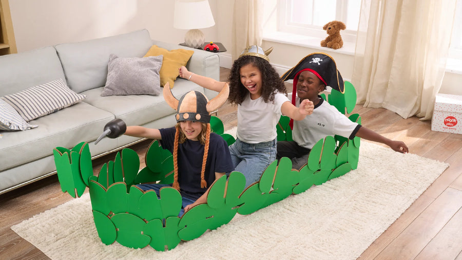A longboat build from noook play engineered heavy-duty board