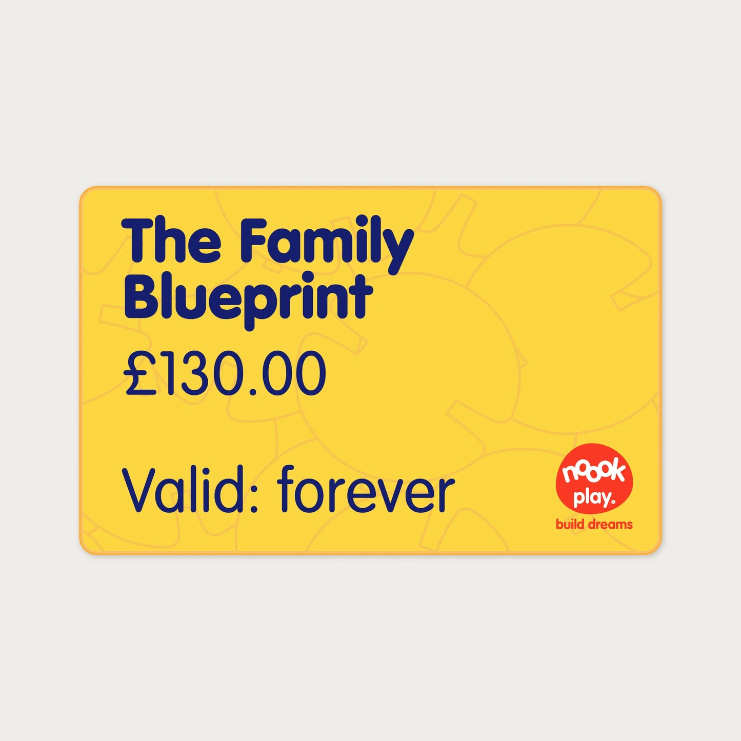 noook play® gift card - The Family Blueprint for £130