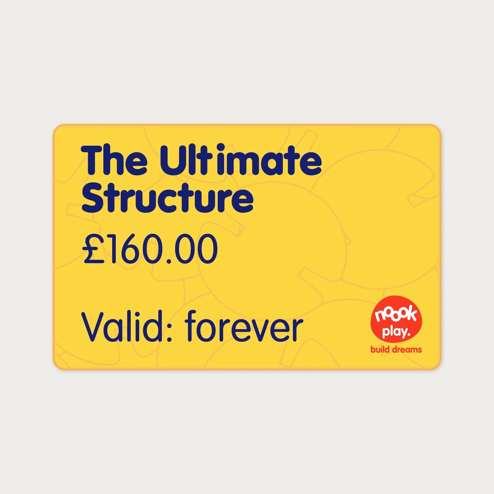 noook play® gift card - The Ultimate Structure for £160