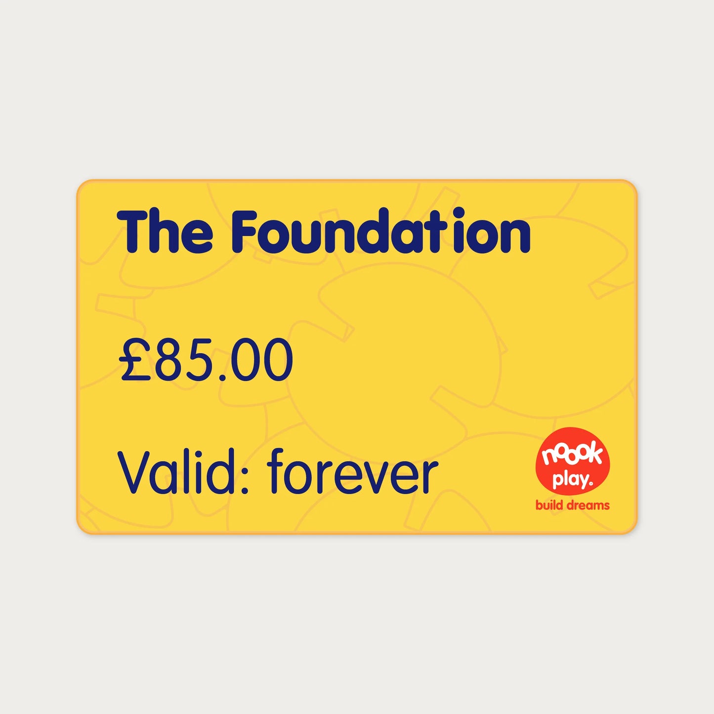 noook play® gift card - The Foundation for £85