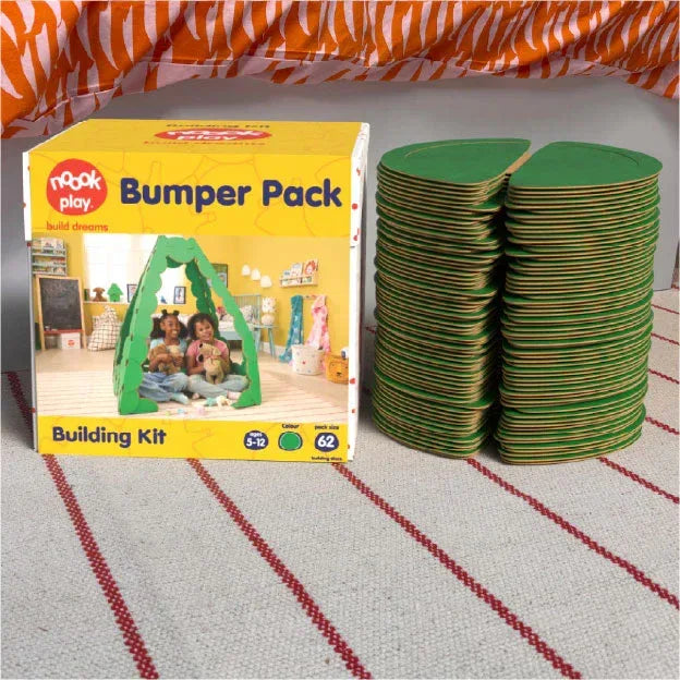 Bumper Pack, 62 Pieces, Building Toy for Kids 5-12 - noook play®