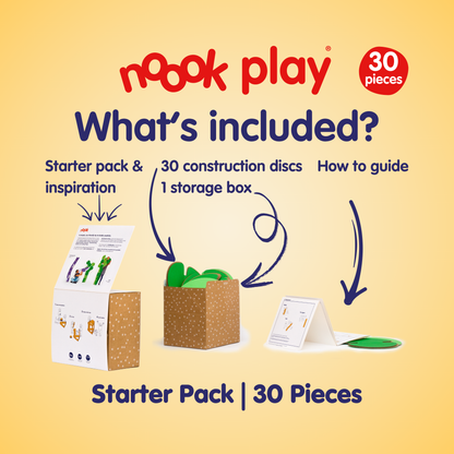 Starter Pack | 30 Pieces | Construction Toy