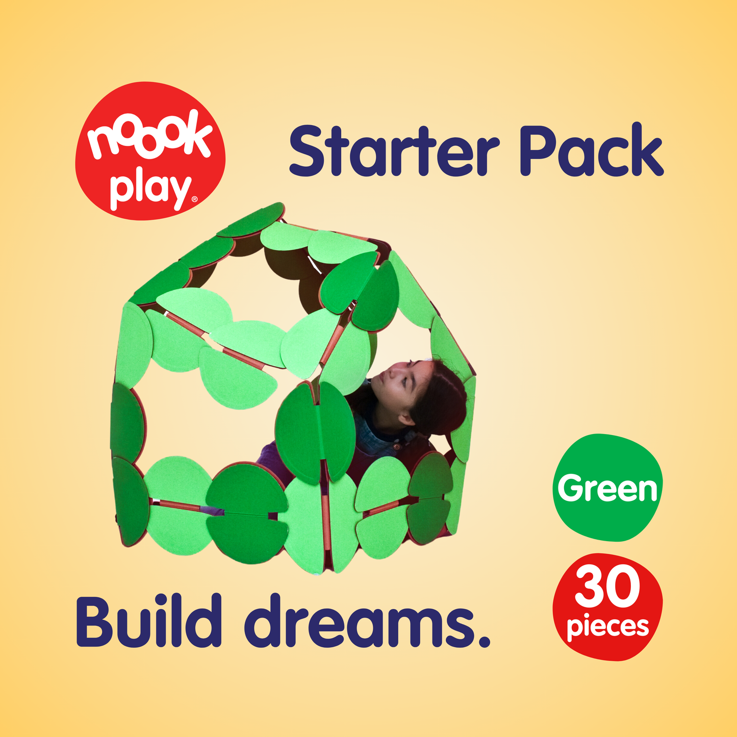 Starter Pack | 30 Pieces | Construction Toy